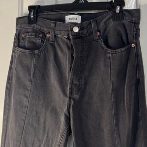 Pistola Black Ankle Cropped Jeans